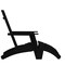 Flash Furniture Black Modern Adirondack Chairs & Ottomans, PK2 2-JJ-C14509-14309-BK-GG - alternate 7